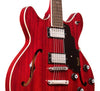 Guild Starfire 1 DC Cherry Stoptail Hollow Body