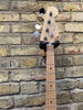 Custom Built Partscaster J Style Classic Bass Candy Apple Red