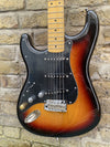 Hillsound Custom Built Left Handed Partscaster S Style 3 Tone Sunburst Flamed Maple