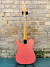 Hillsound Custom Built Partscaster T Style Fiesta Red Maple Aged Finish